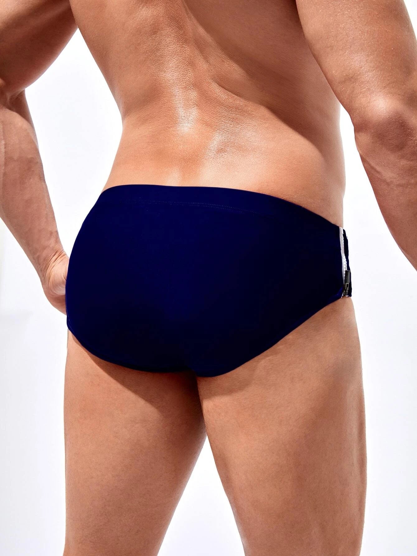 Knot Front Swim Brief-Waves And Trunks