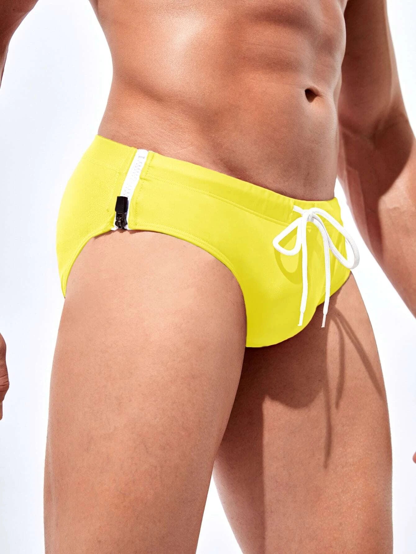 Knot Front Swim Brief-Waves And Trunks