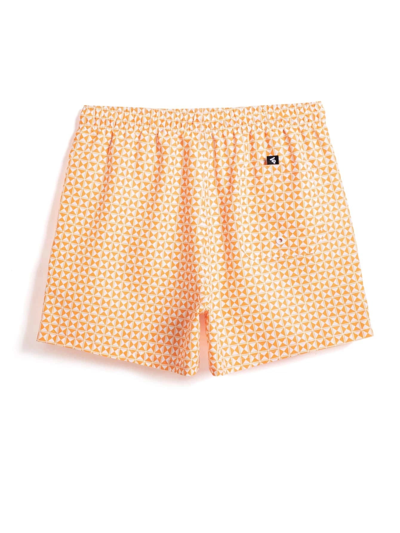 Vibrant Patterned Swim Trunks-Waves And Trunks