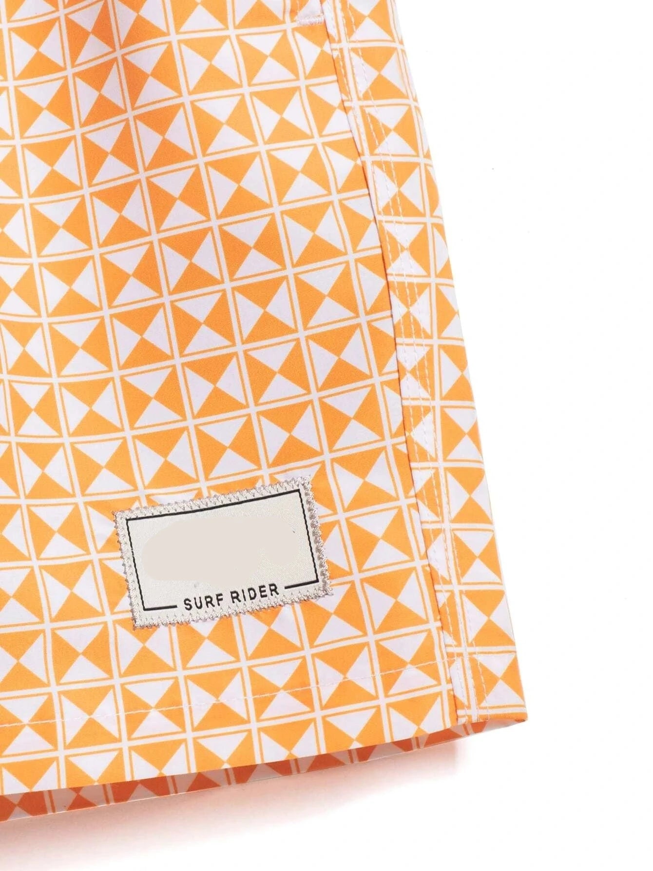 Non Stretch Allover Print Swim Trunks-Waves And Trunks