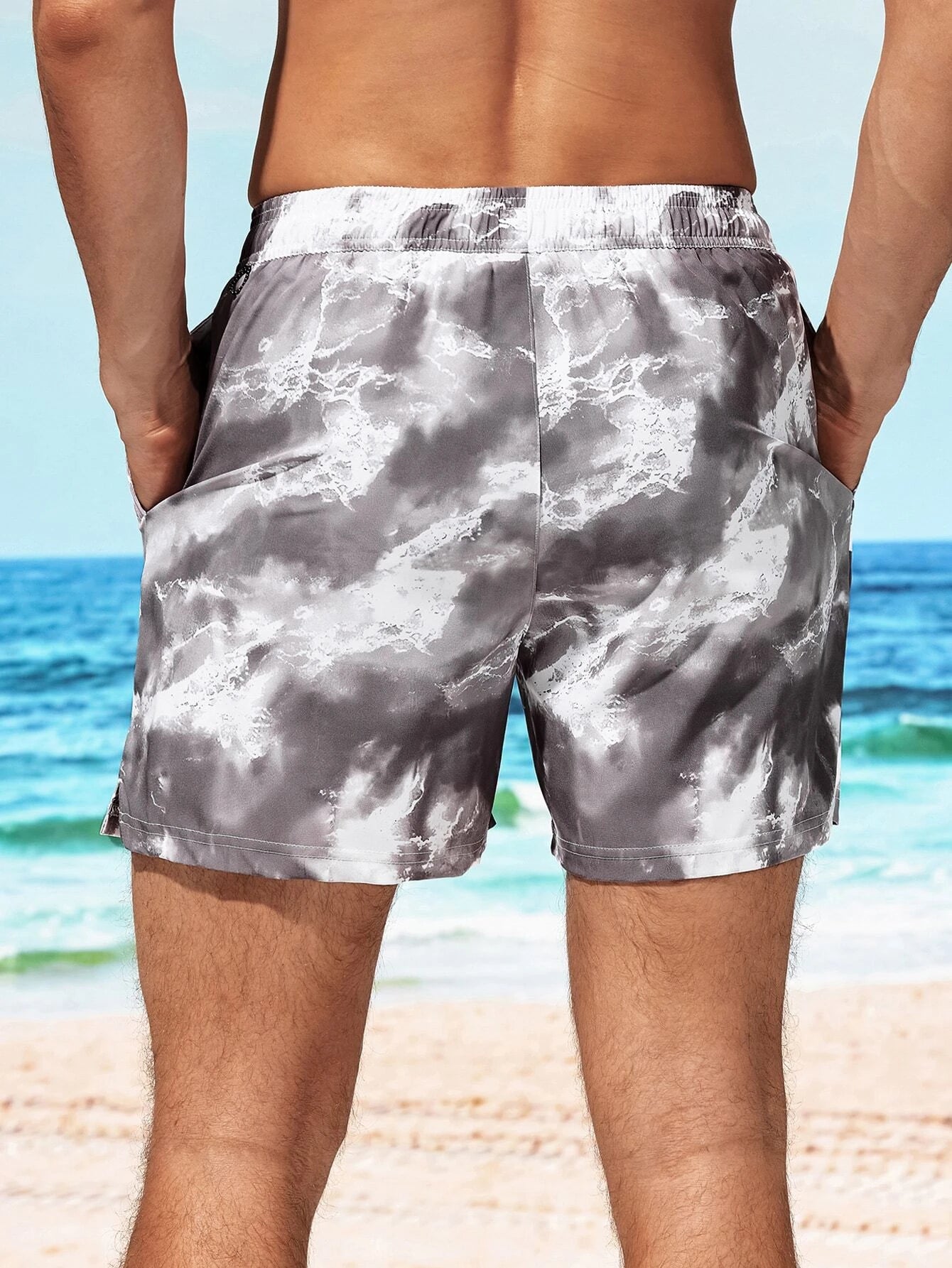 Swim Trunks And Compression Liner-Waves And Trunks