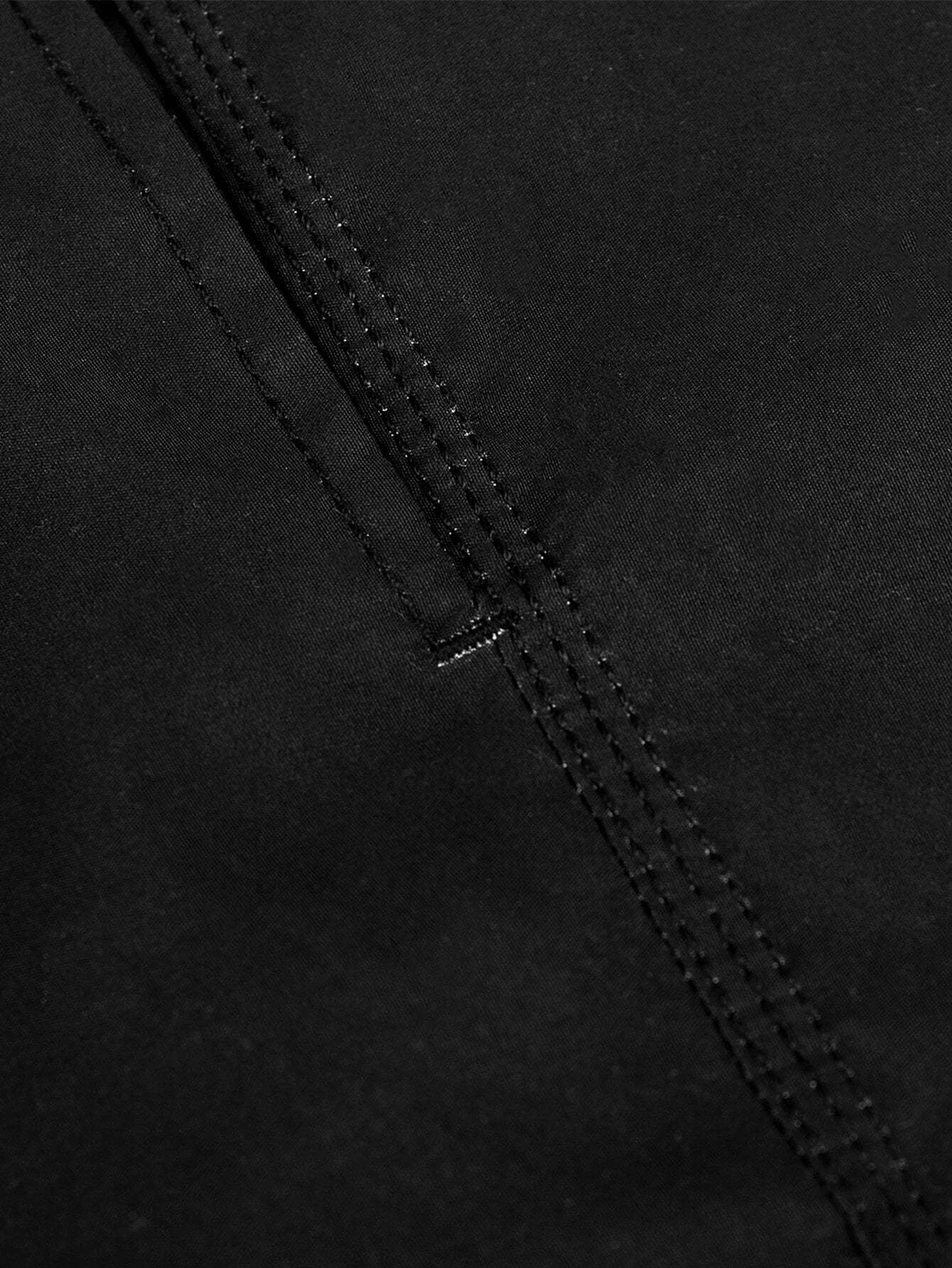 Drawstring Panda Print Swim Shorts-Waves And Trunks