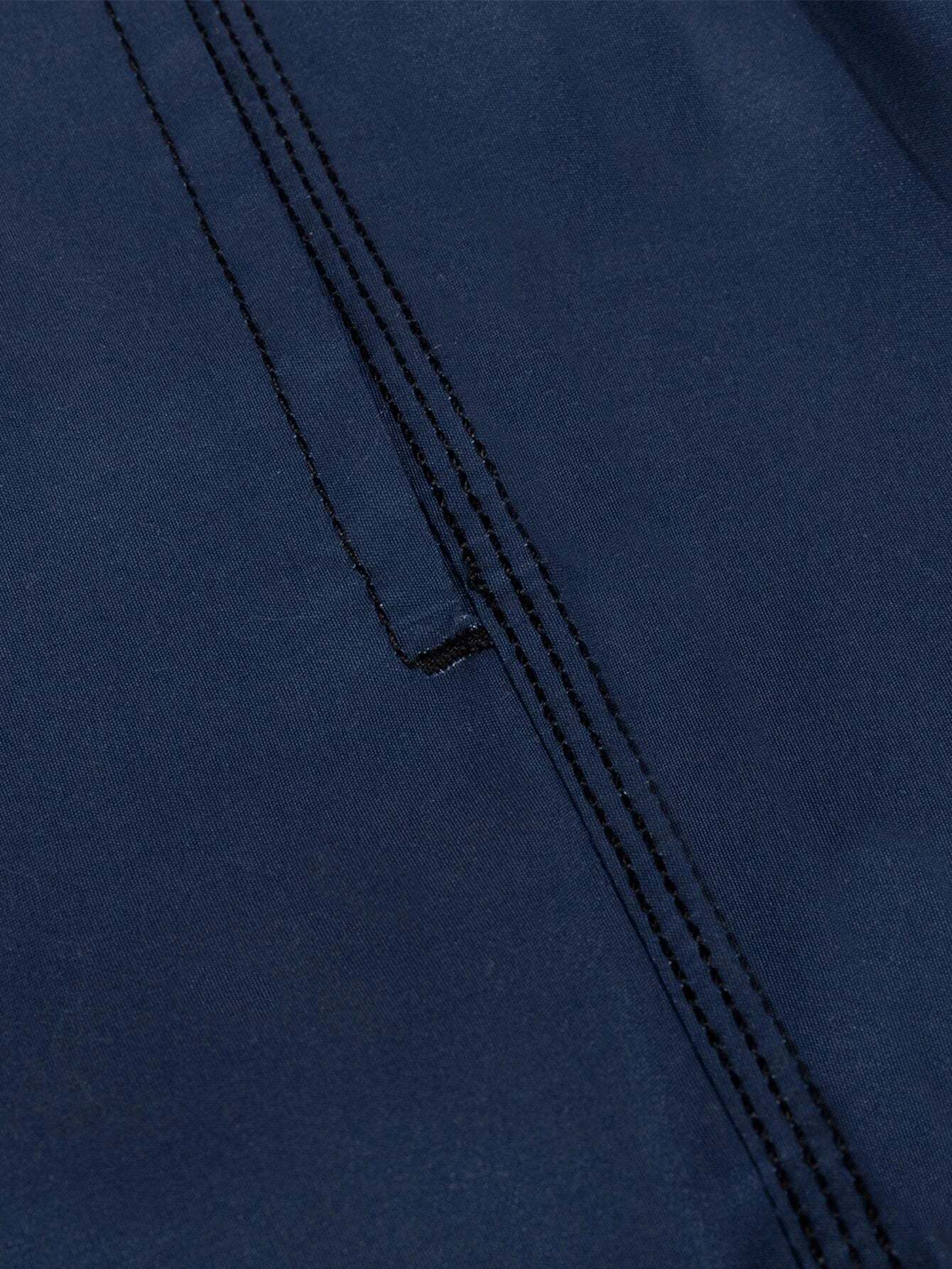 Cartoon Bear Print Swim Trunks-Waves And Trunks