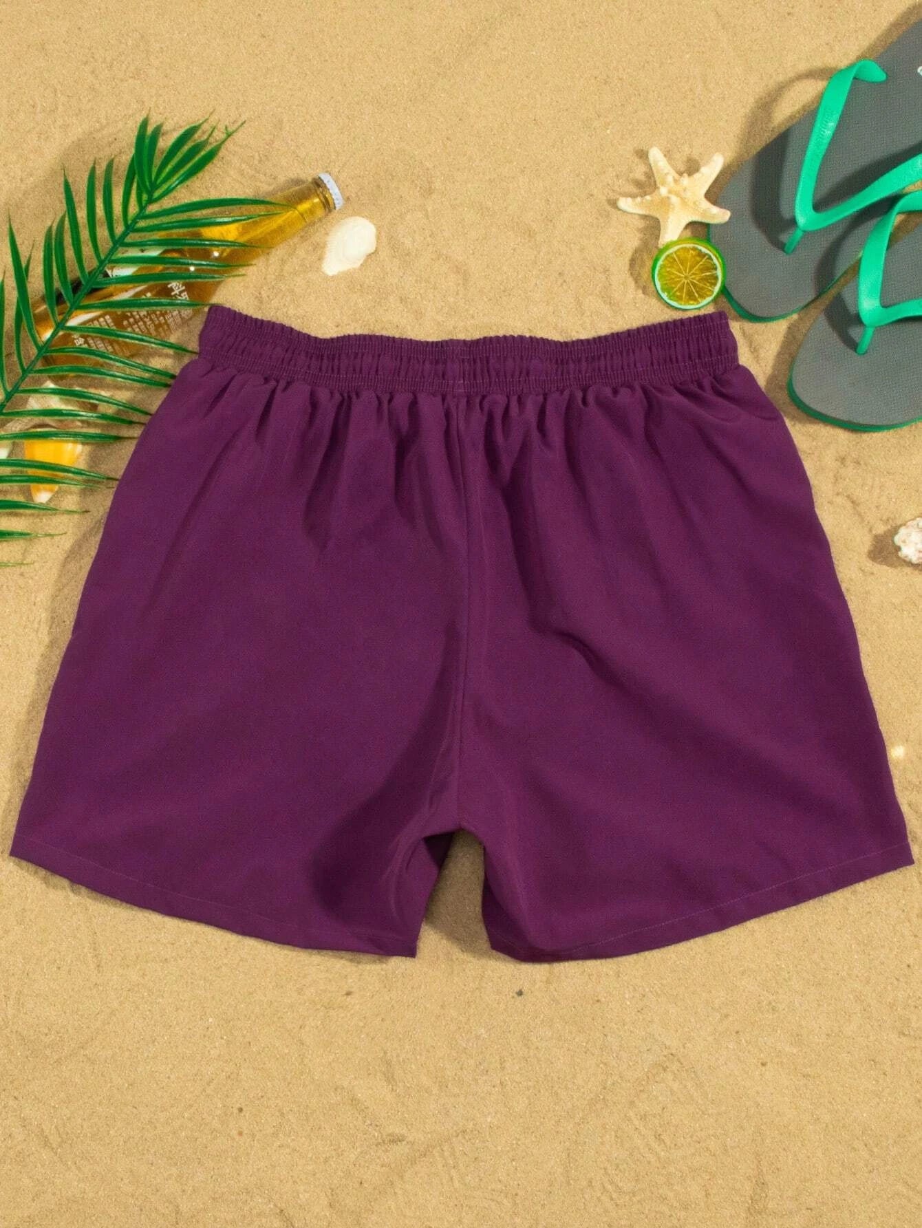 Waist Swim Trunks-Waves And Trunks