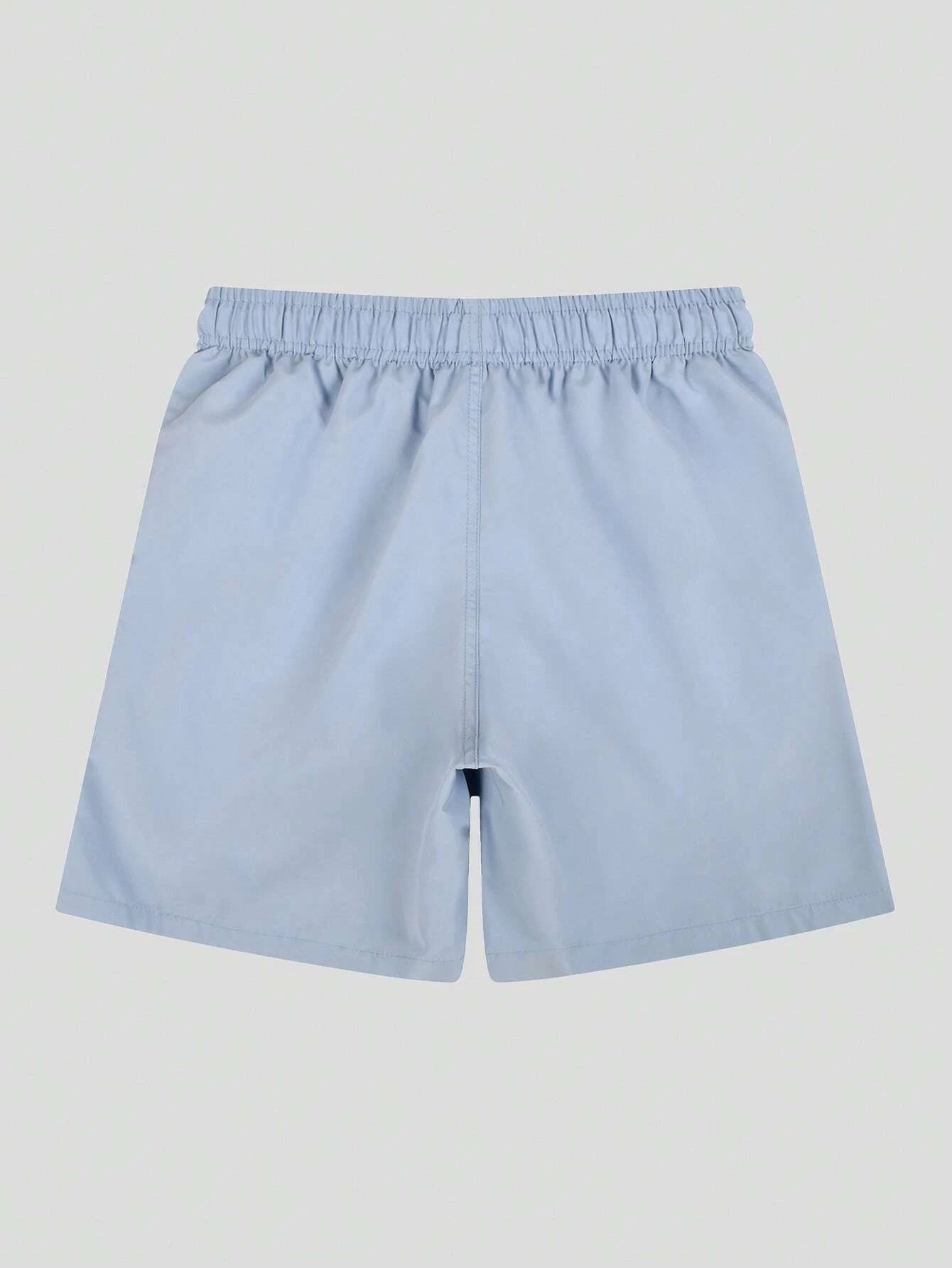 Solid Swim Trunks-Waves And Trunks