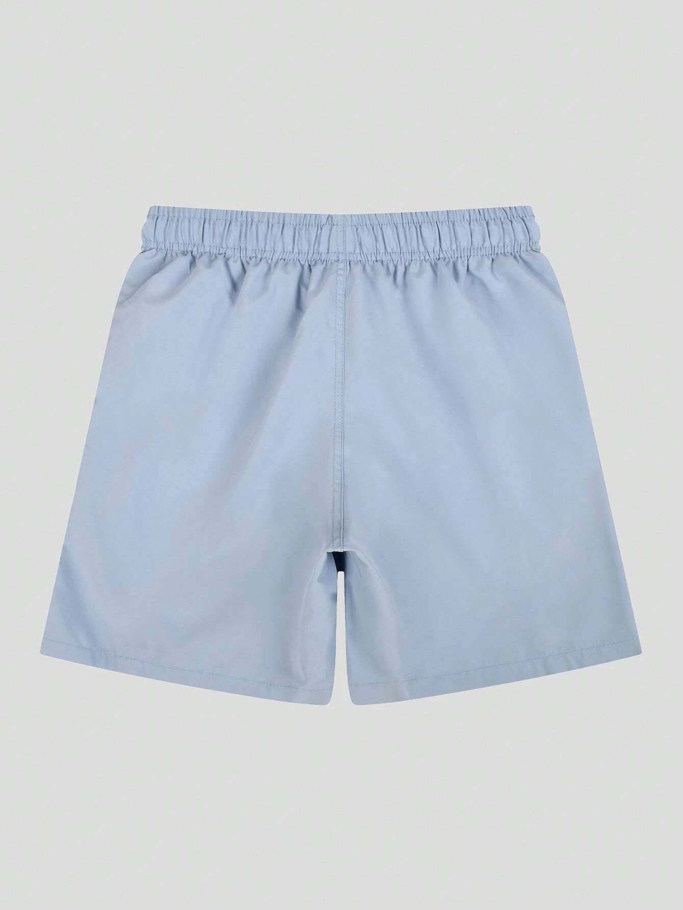 Solid Swim Trunks-Waves And Trunks