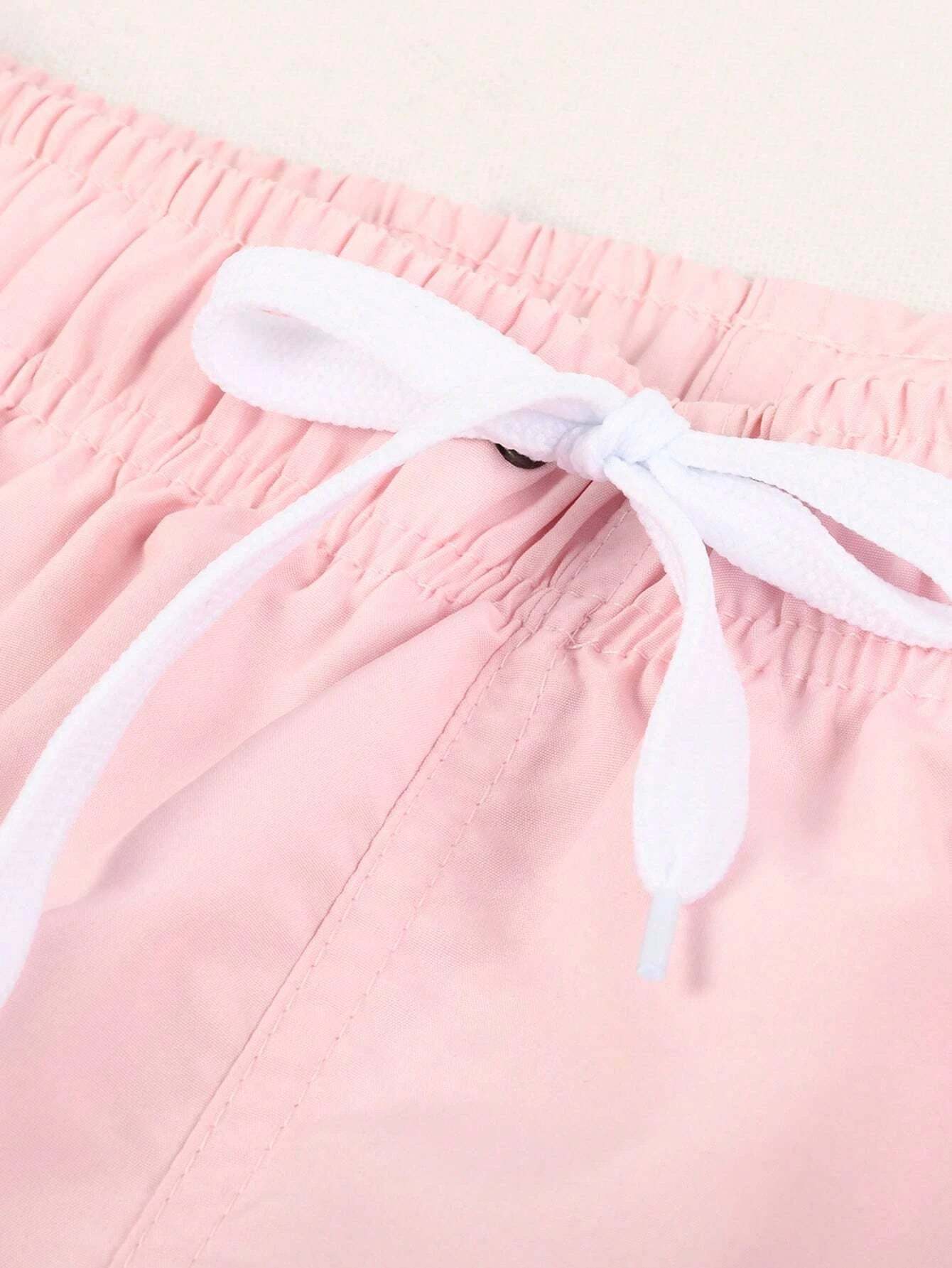 Solid Swim Trunks-Waves And Trunks