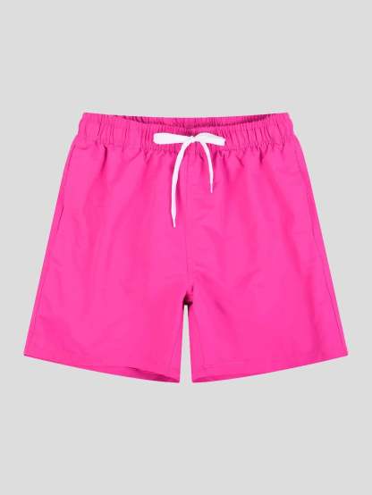 Solid Swim Trunks-Waves And Trunks