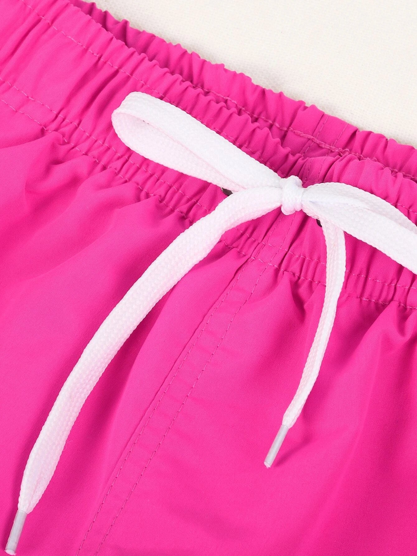 Solid Swim Trunks-Waves And Trunks