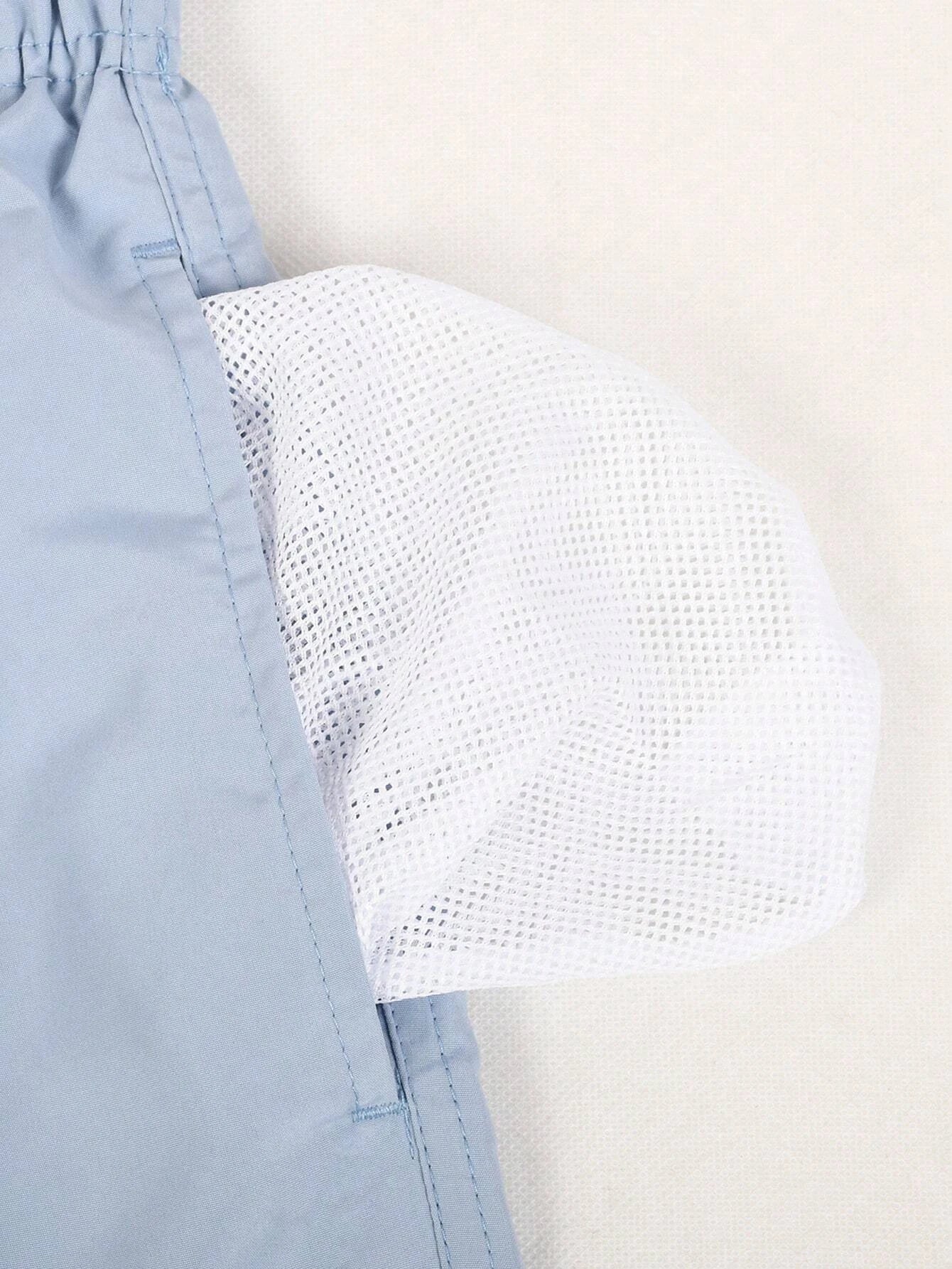 Solid Swim Trunks-Waves And Trunks