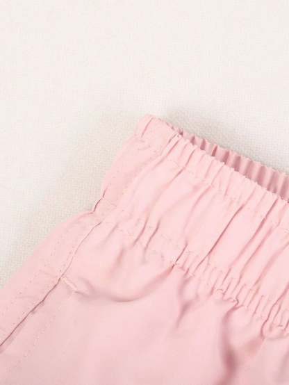 Solid Swim Trunks-Waves And Trunks