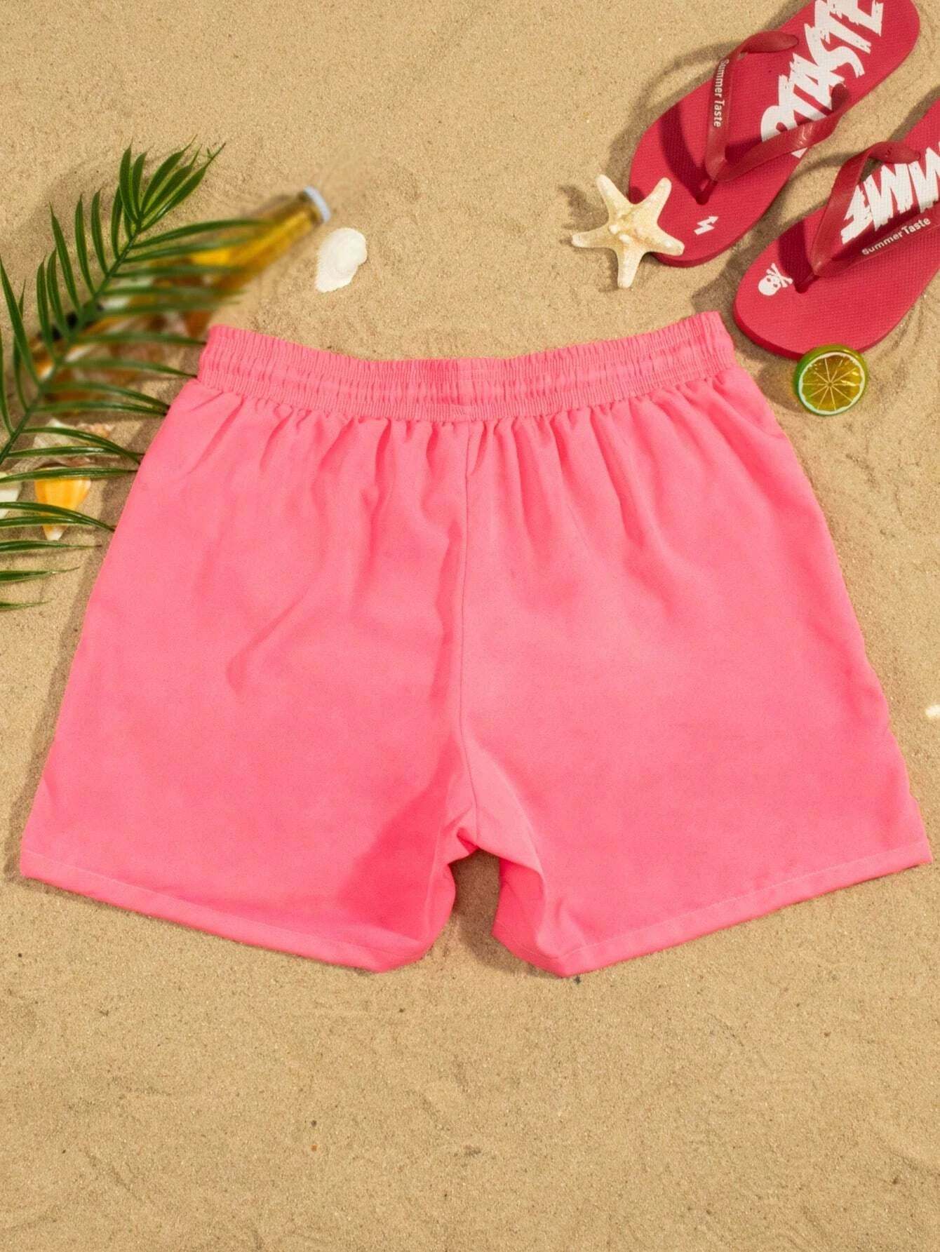 Split Hem Swim Trunks-Waves And Trunks