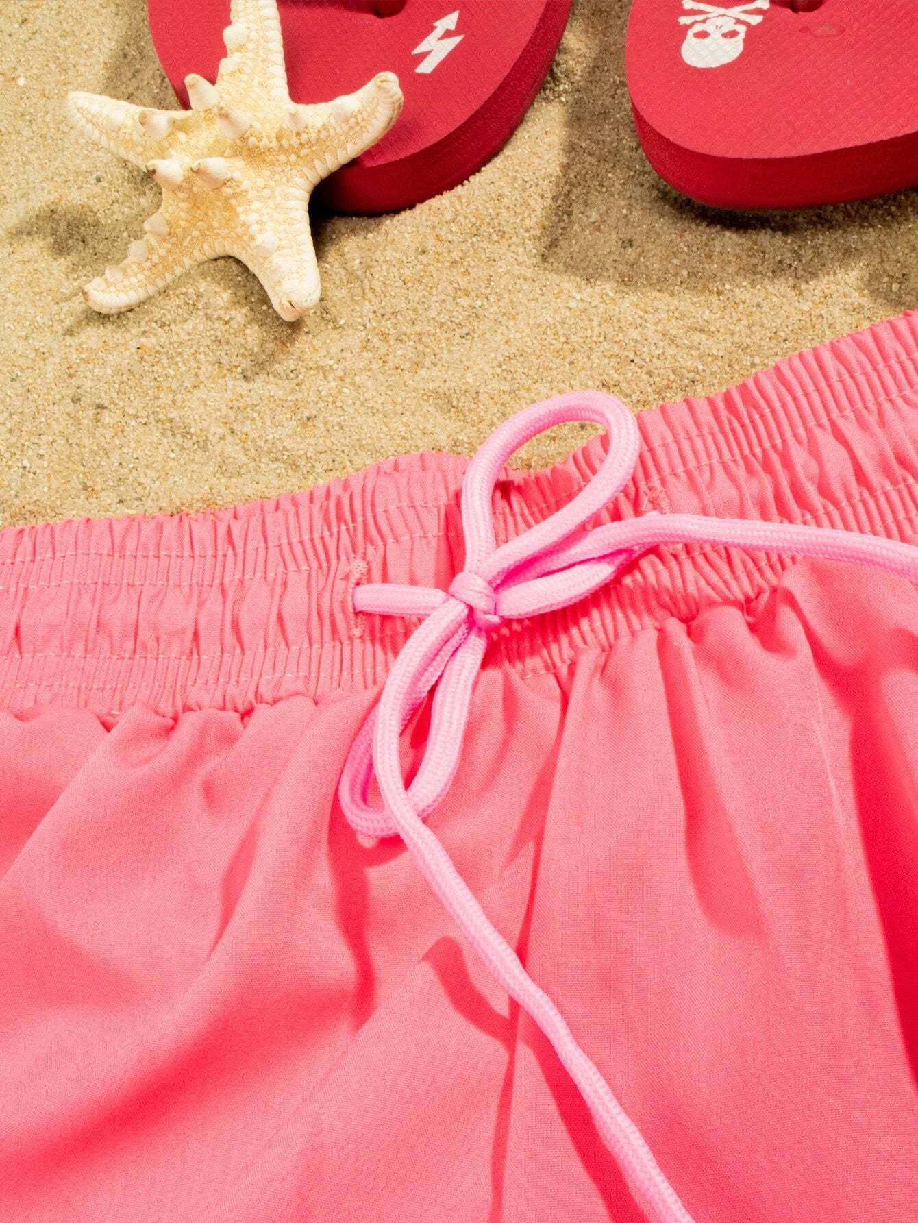 Split Hem Swim Trunks-Waves And Trunks