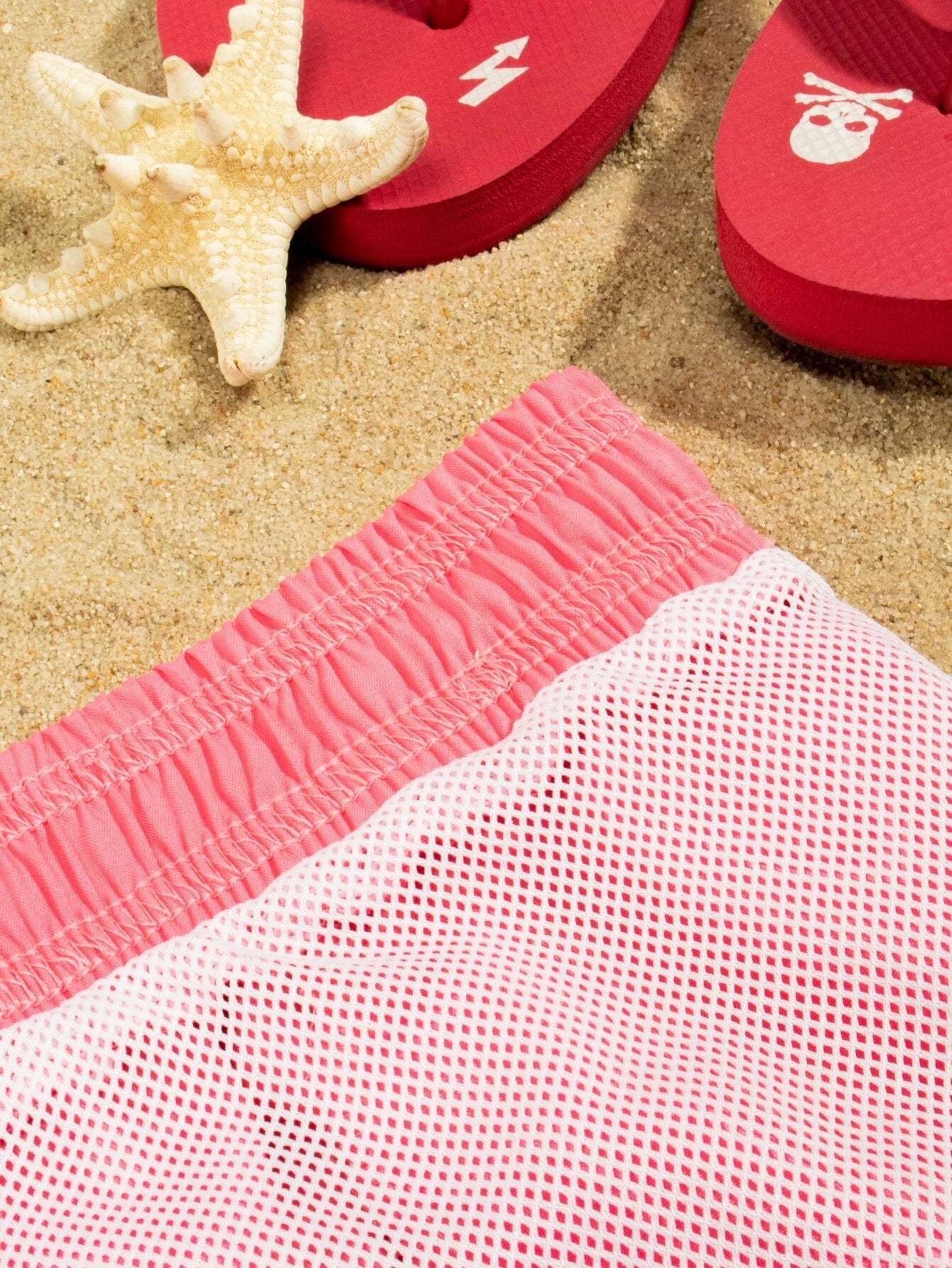 Split Hem Swim Trunks-Waves And Trunks