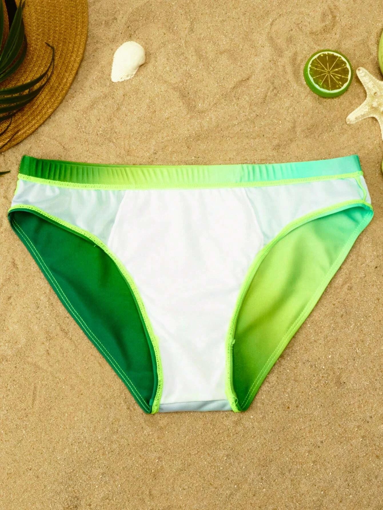 Vibrant Colored Swim Briefs-Waves And Trunks