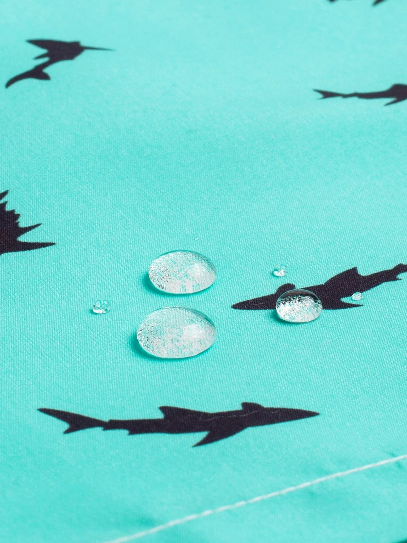 Animal Patched Print Drawstring Swim Trunks-Waves And Trunks