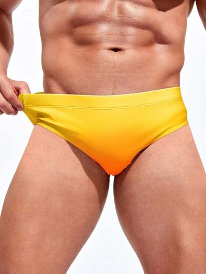 Ombre Swim Brief-Waves And Trunks