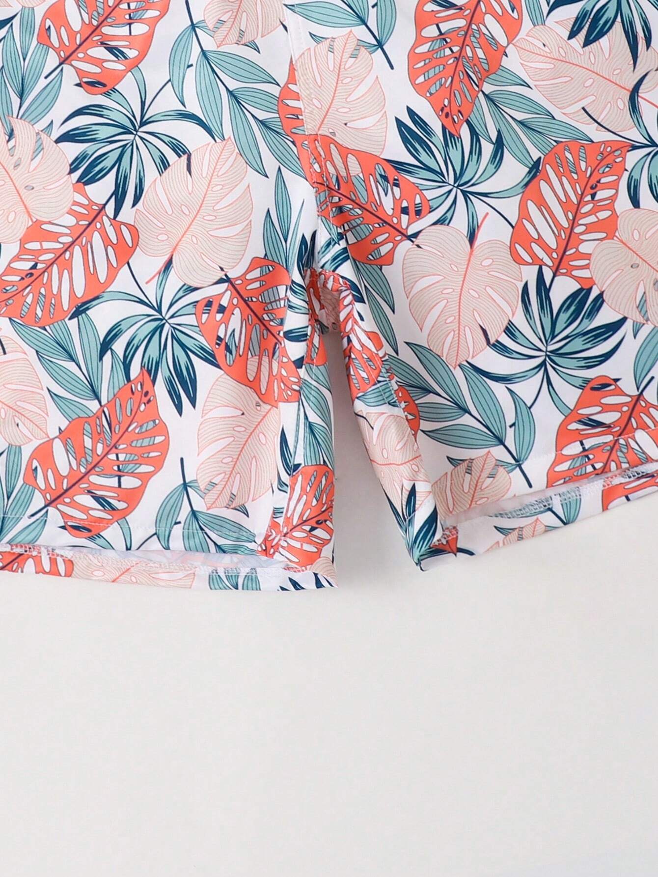 Tropical All Over Print Shorts-Waves And Trunks