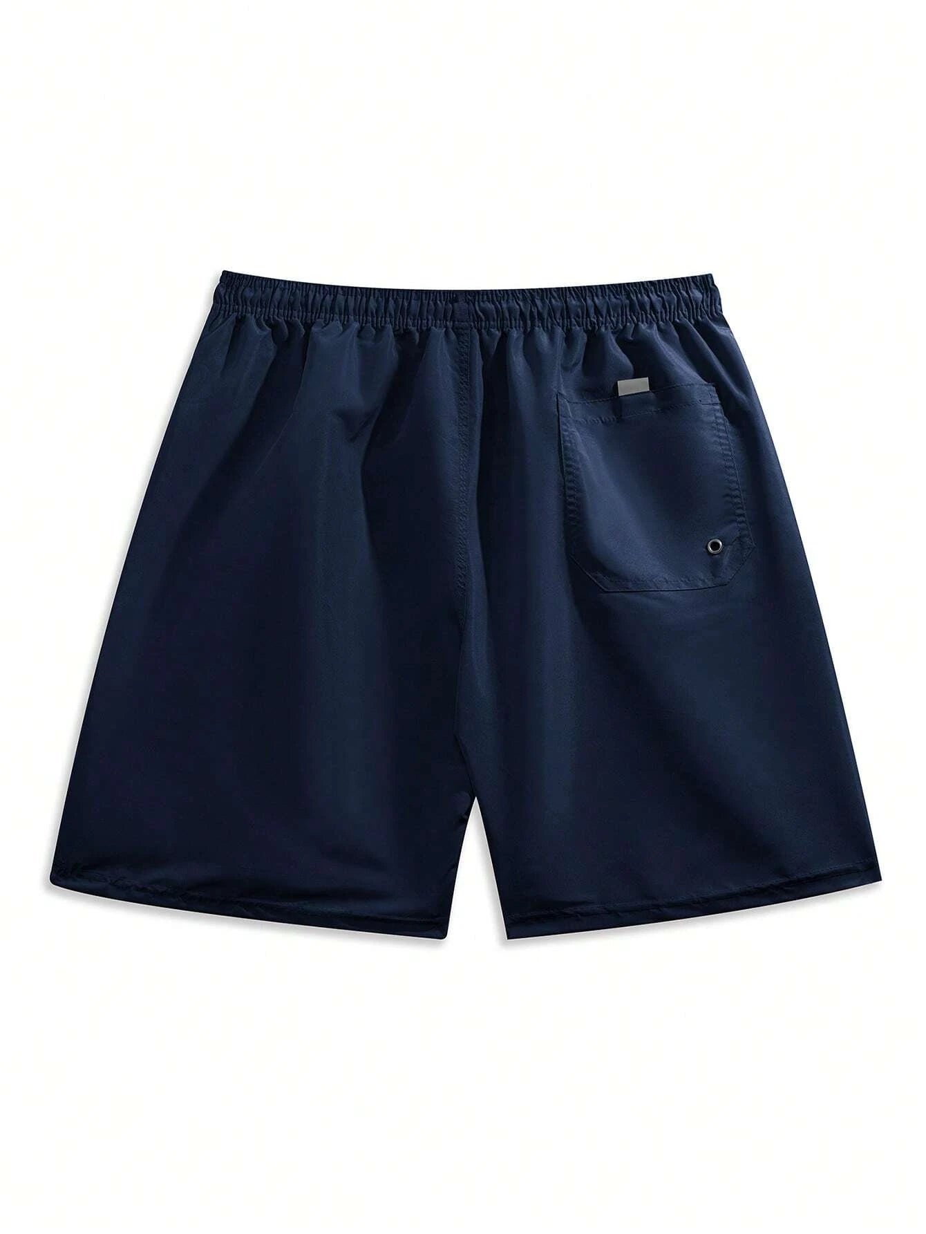 Drawstring Swim Trunks-Waves And Trunks