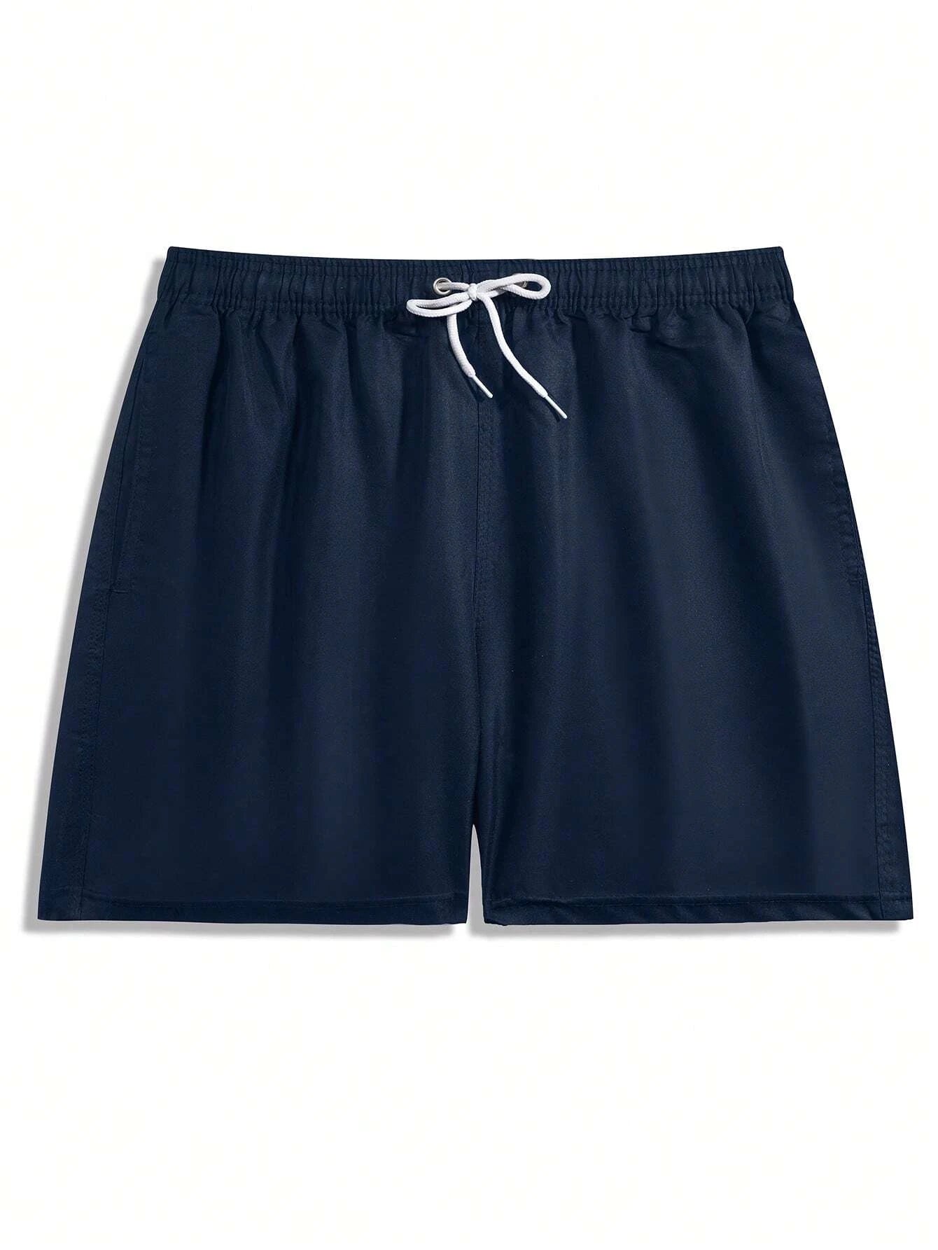 Drawstring Swim Trunks-Waves And Trunks
