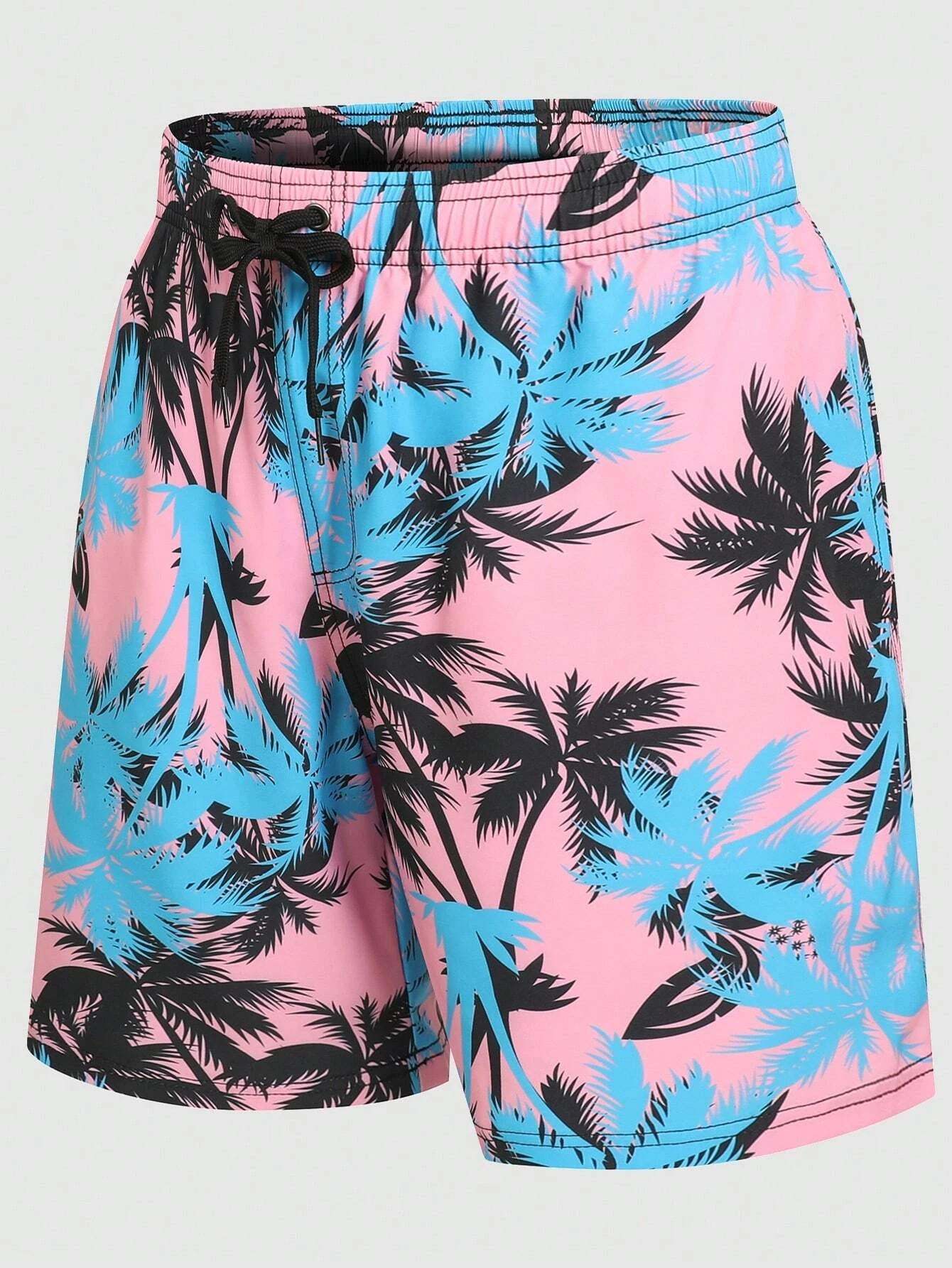 Slight Stretch Waist Swim Trunks-Waves And Trunks