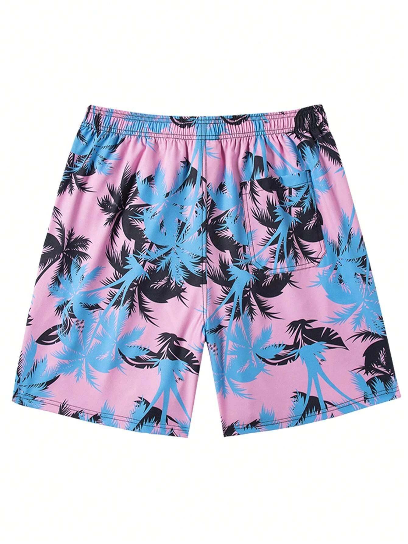 Slight Stretch Waist Swim Trunks-Waves And Trunks