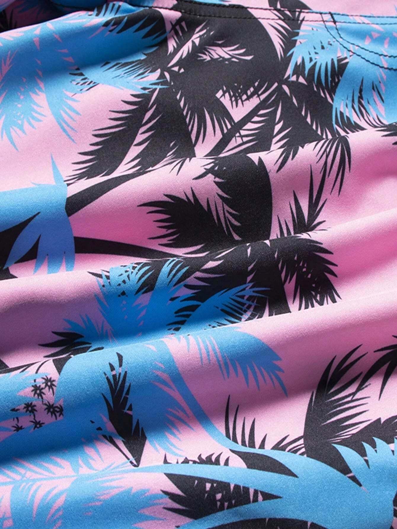 Slight Stretch Waist Swim Trunks-Waves And Trunks