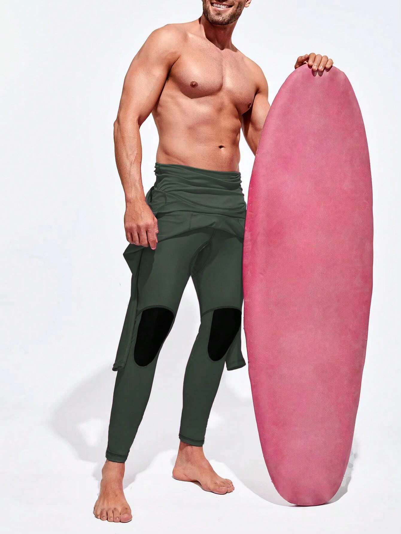 Top Stitching One Piece Swimsuit-Waves And Trunks