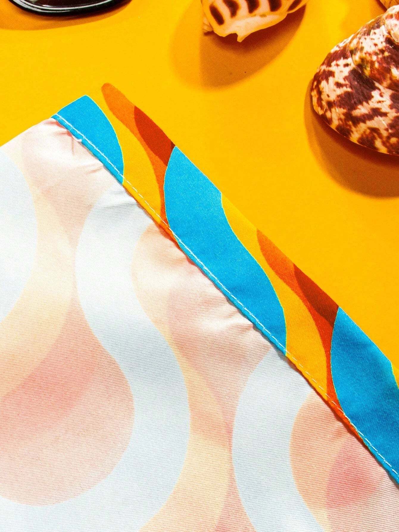 Waist Pocket Swim Trunks-Waves And Trunks