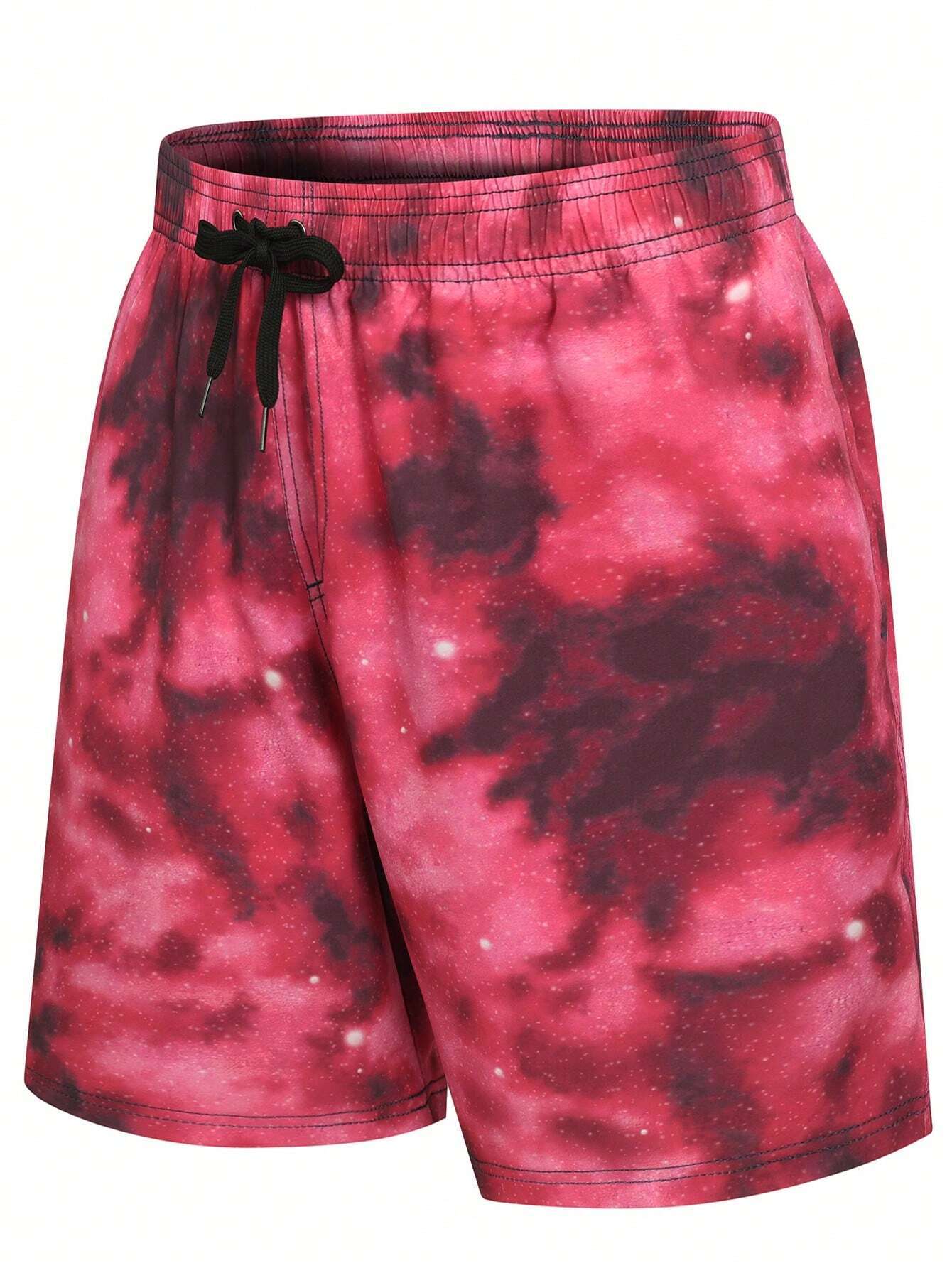Vibrant Print Swim Trunks-Waves And Trunks