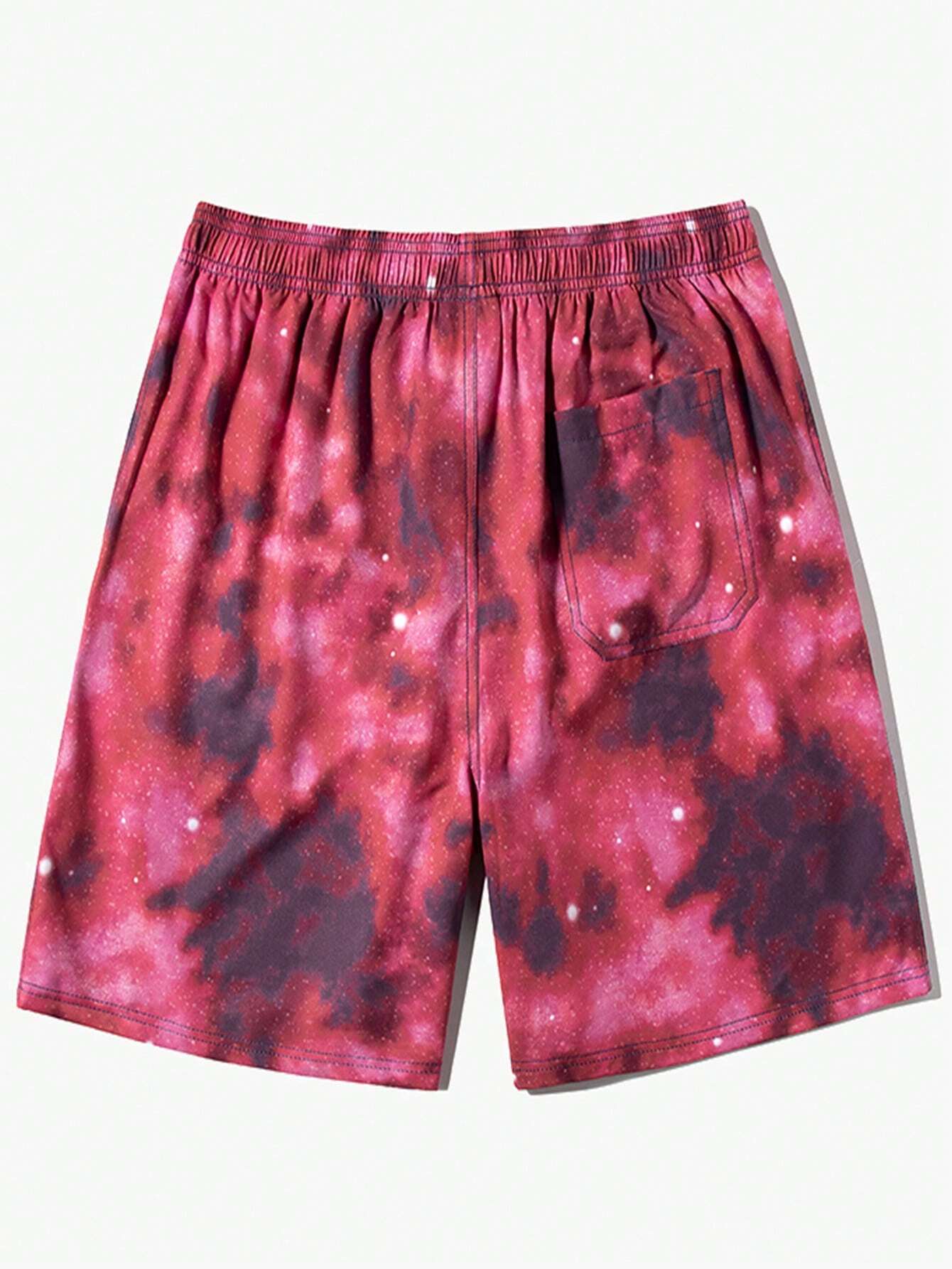 Vibrant Print Swim Trunks-Waves And Trunks