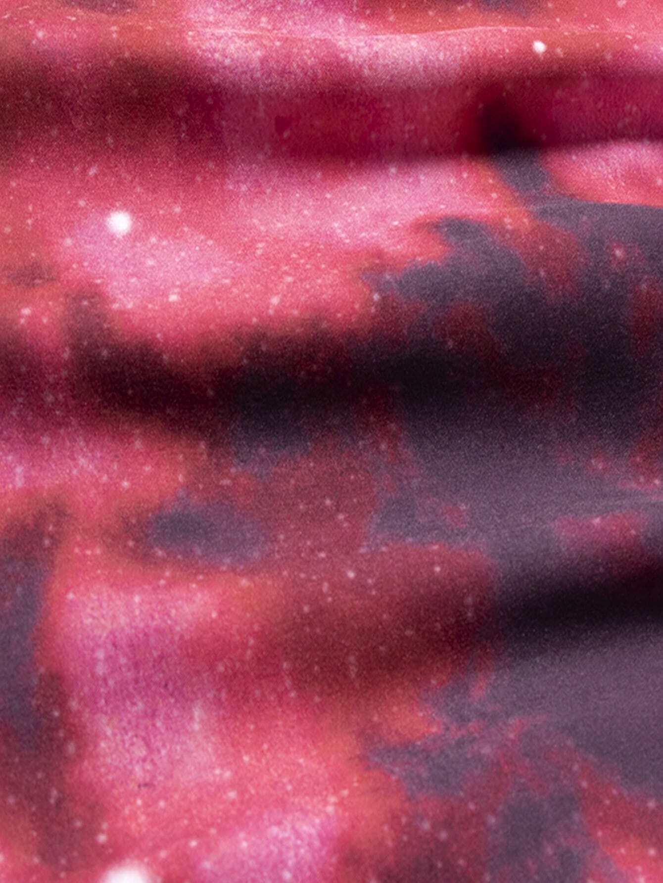 Vibrant Print Swim Trunks-Waves And Trunks