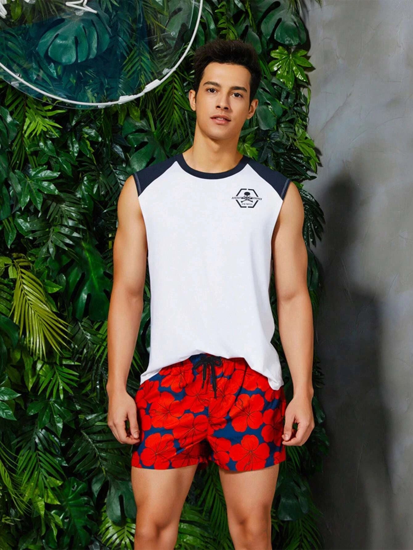 Slant Pocket Beach Shorts-Waves And Trunks