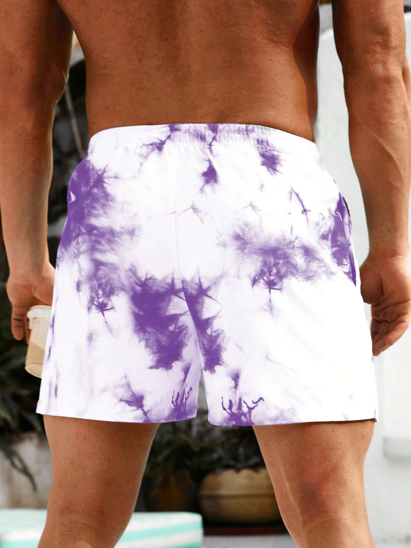 Drawstring Boho Swim Trunks-Waves And Trunks