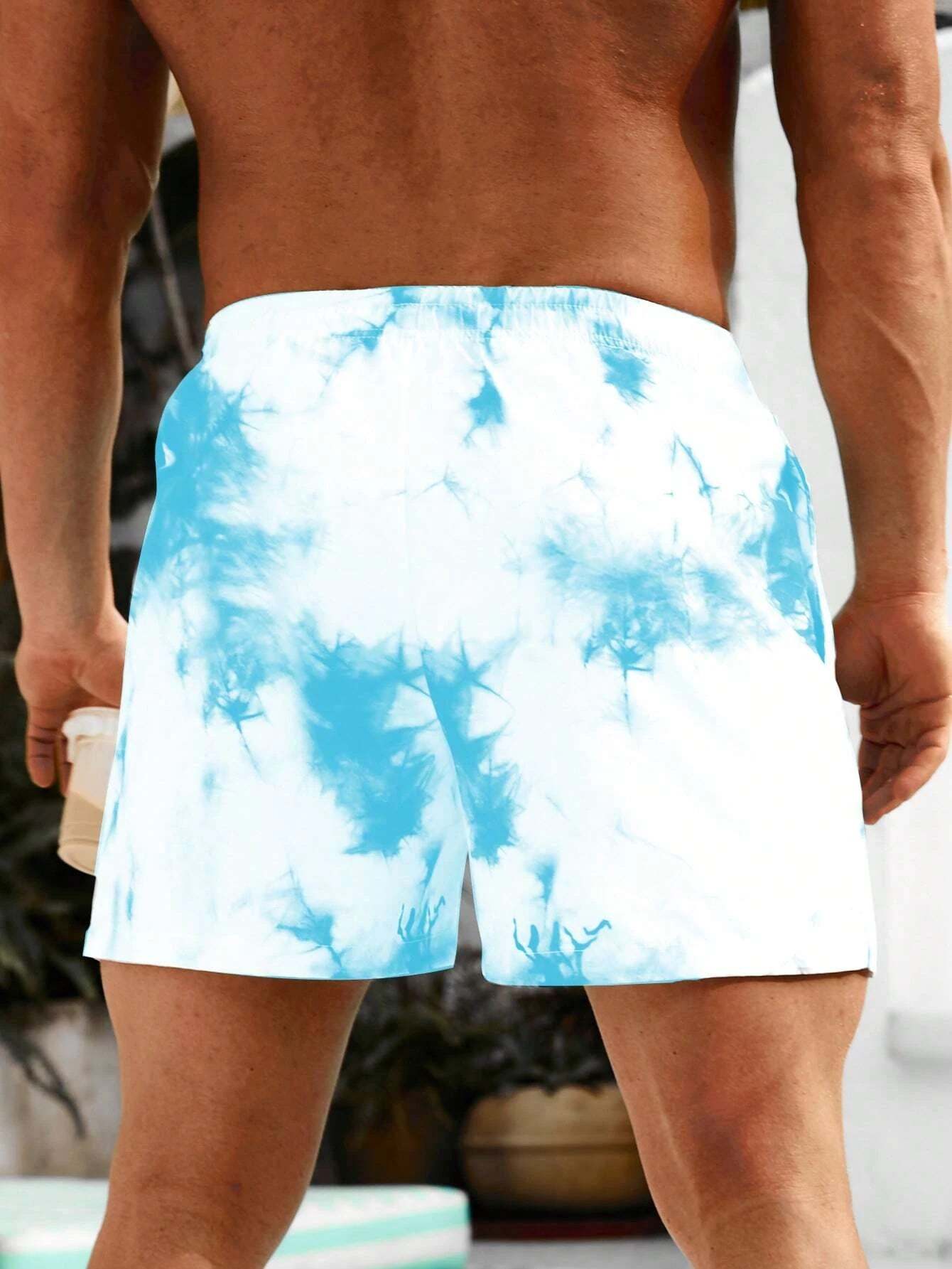 Drawstring Boho Swim Trunks-Waves And Trunks