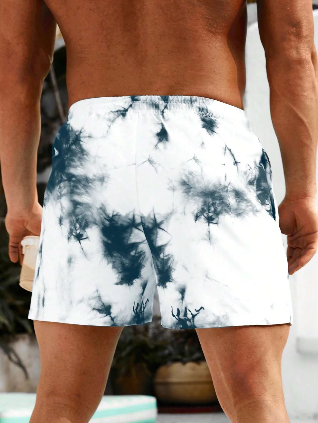 Drawstring Boho Swim Trunks-Waves And Trunks
