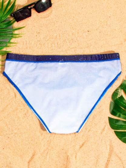 Galaxy Print Swim Brief-Waves And Trunks