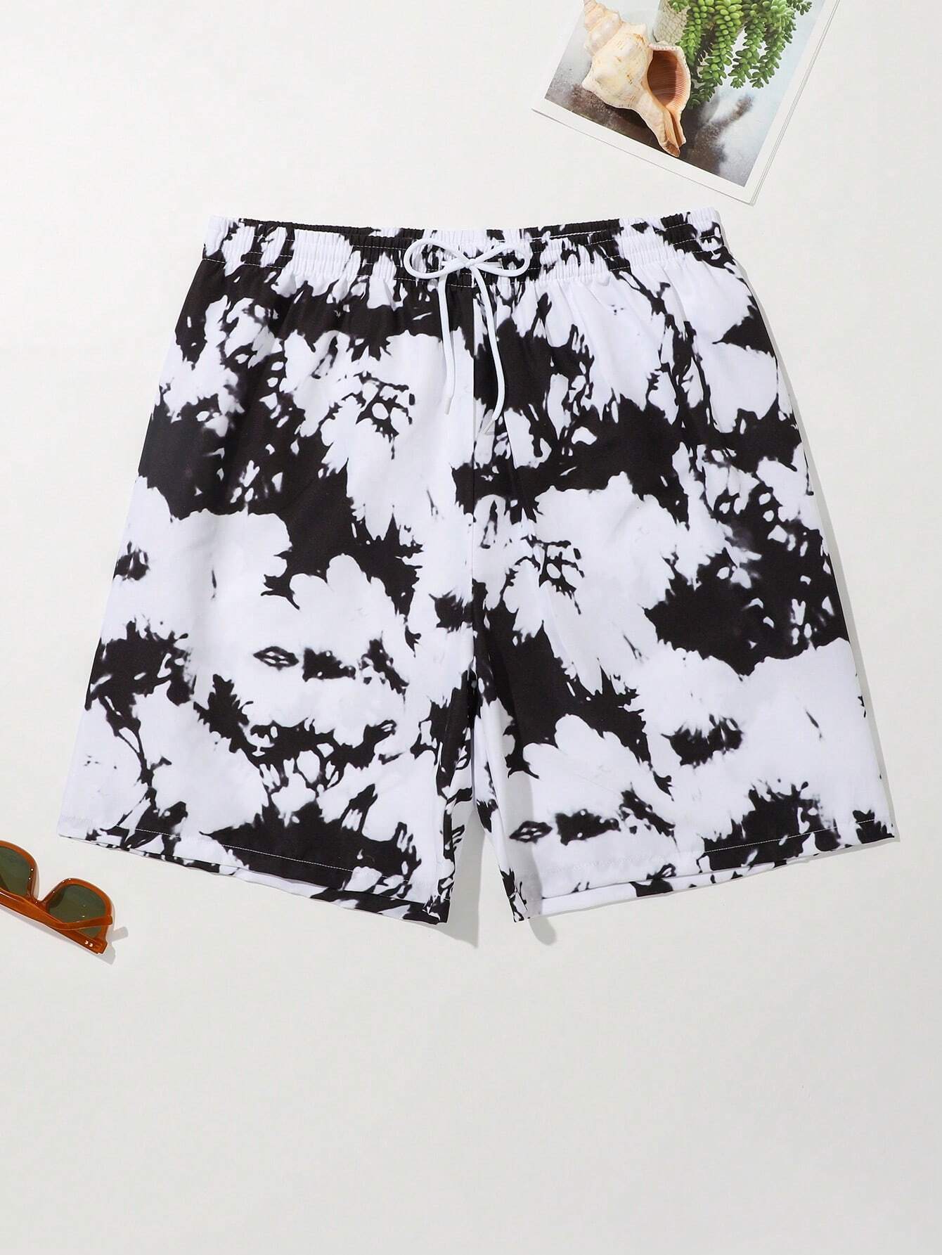 Tie Dye Swim Shorts-Waves And Trunks