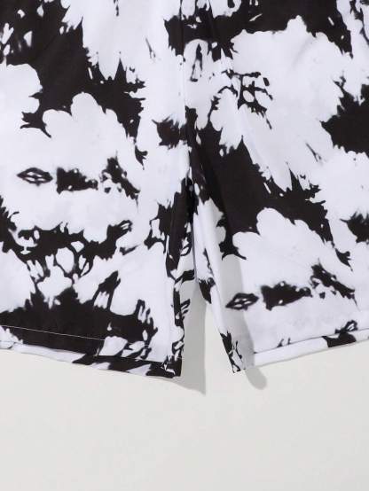 Tie Dye Swim Shorts-Waves And Trunks