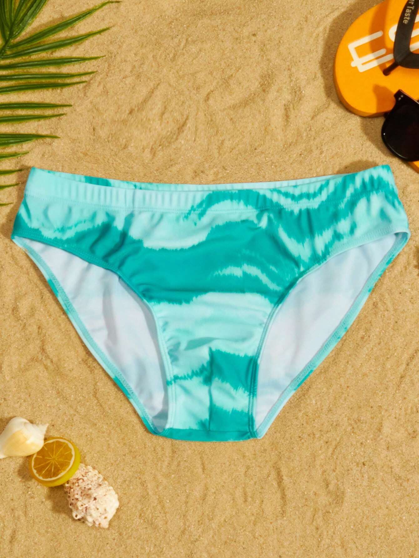 Tie Dye Swim Brief-Waves And Trunks