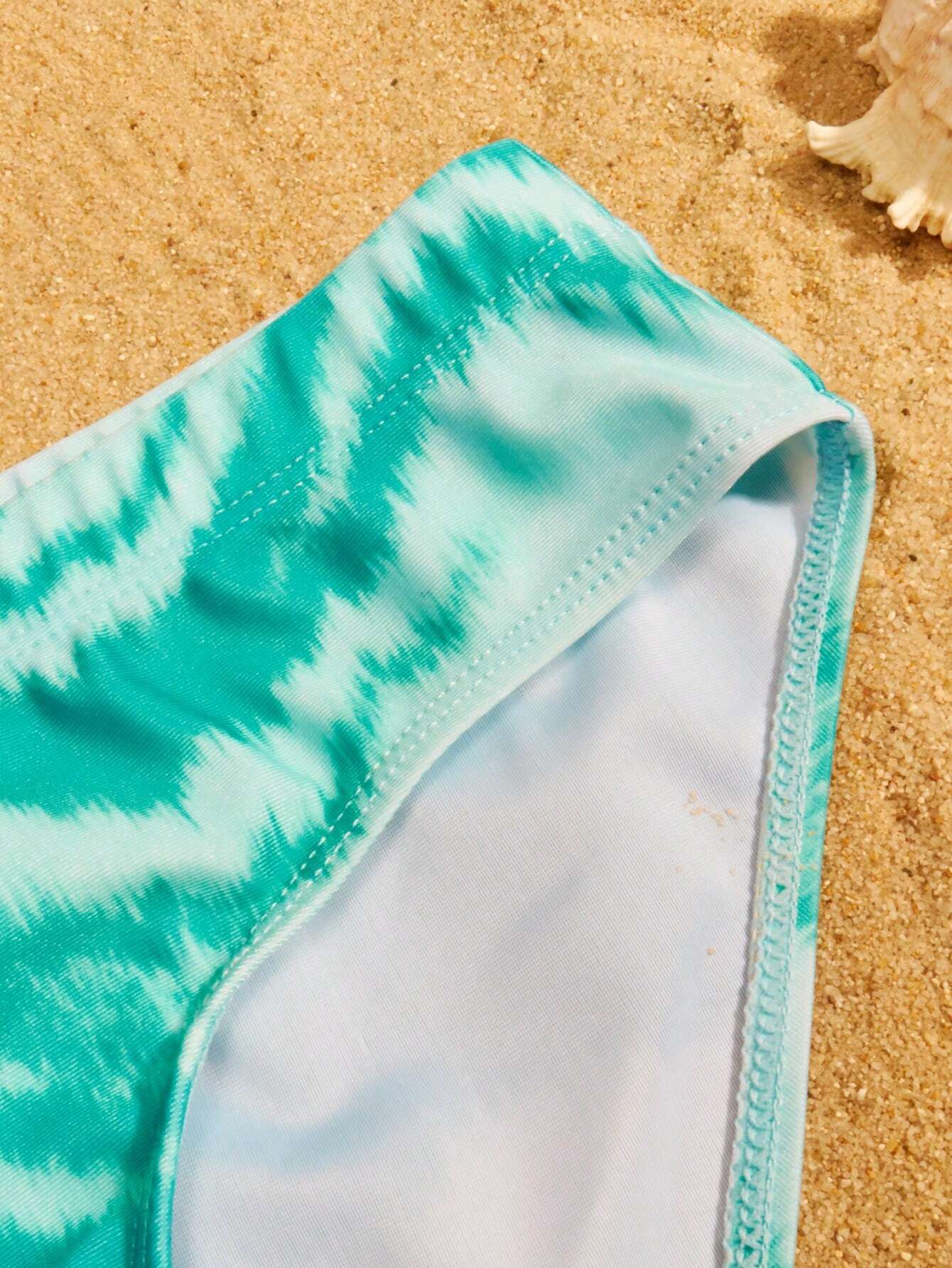 Tie Dye Swim Brief-Waves And Trunks