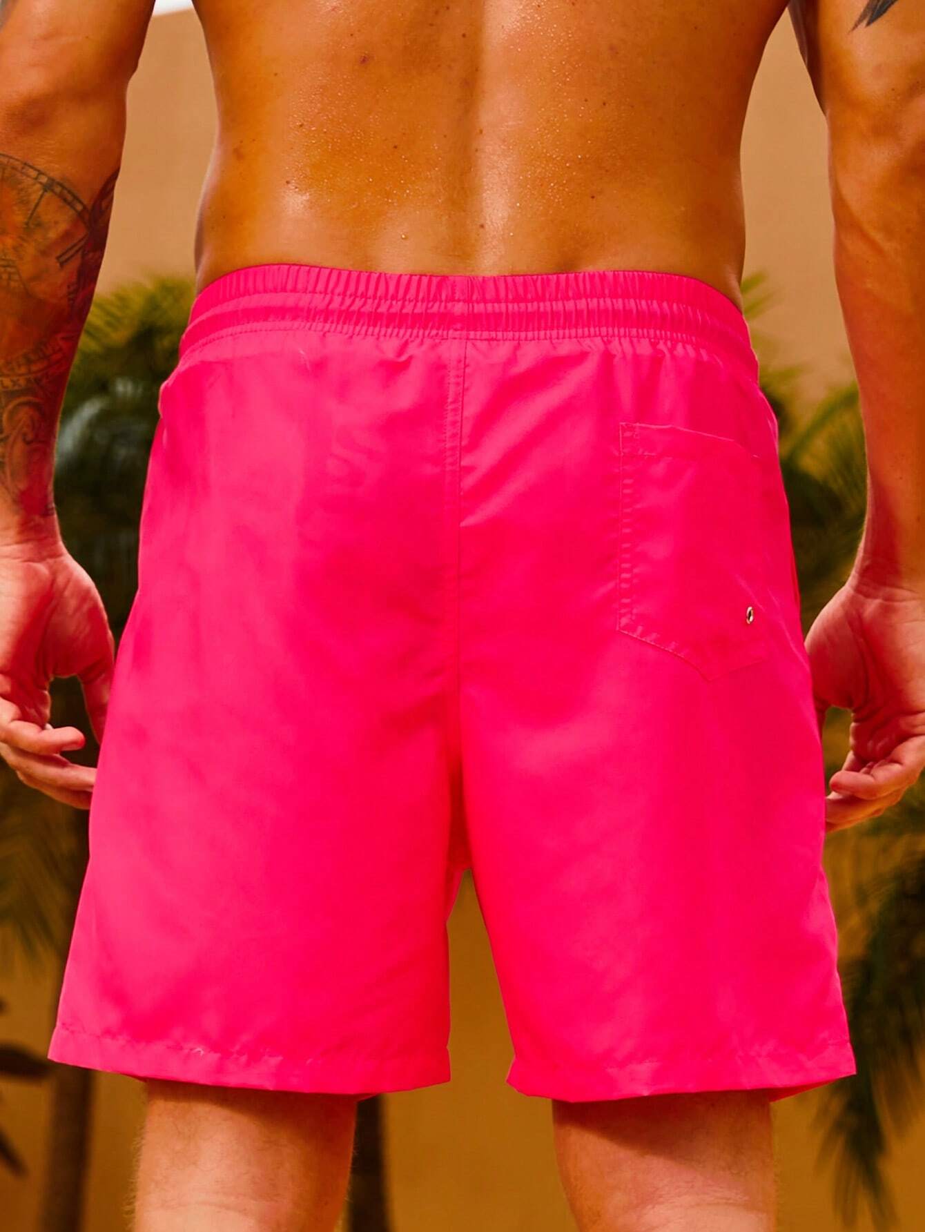 2 In 1 Waist Swim Trunks-Waves And Trunks