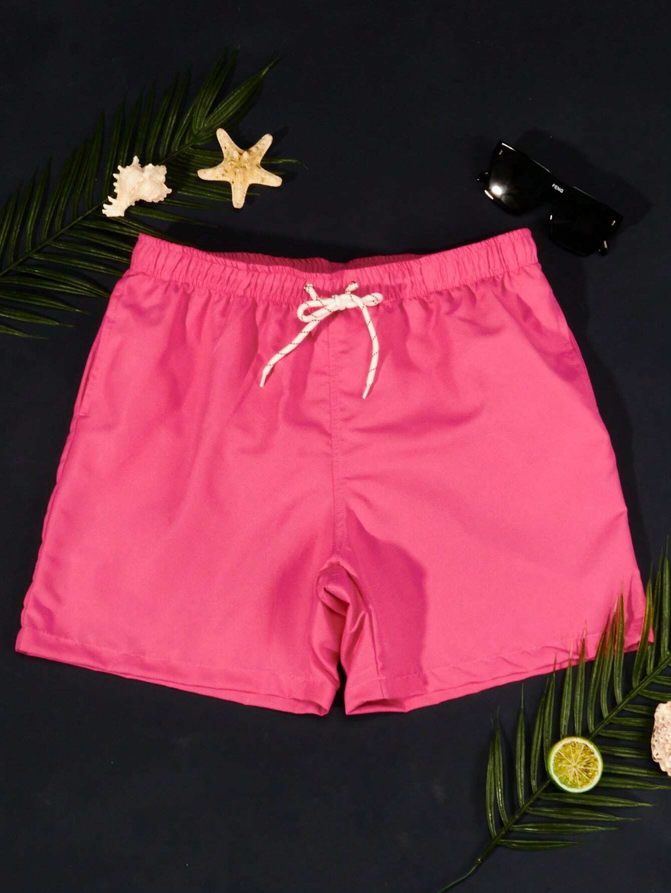 Waist Swim Trunks-Waves And Trunks