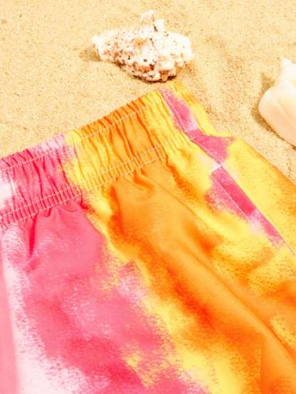 Drawstrings Shorts-Waves And Trunks