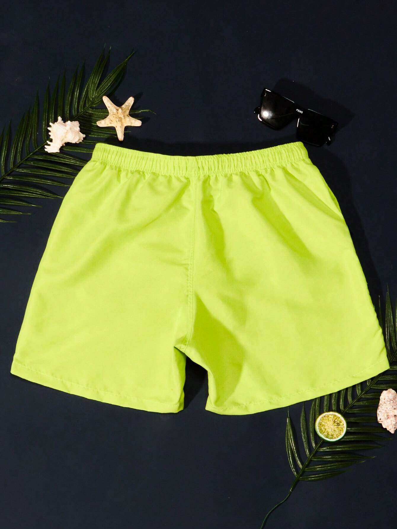 Waist Swim Trunks-Waves And Trunks