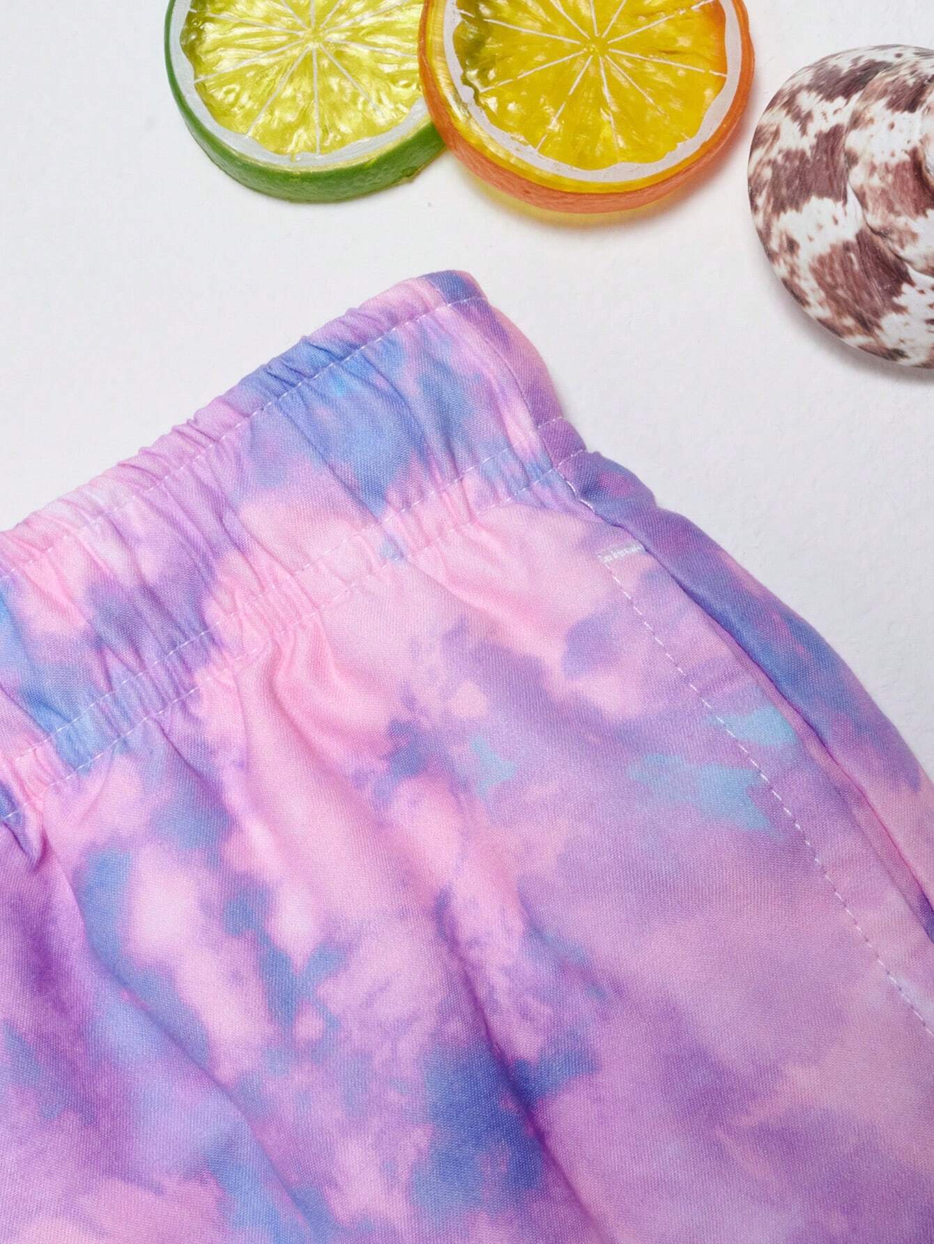 Bottoms Tie Dye Swim Trunks-Waves And Trunks