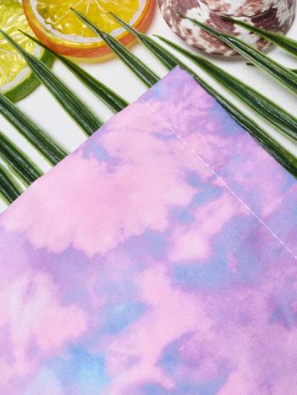 Bottoms Tie Dye Swim Trunks-Waves And Trunks