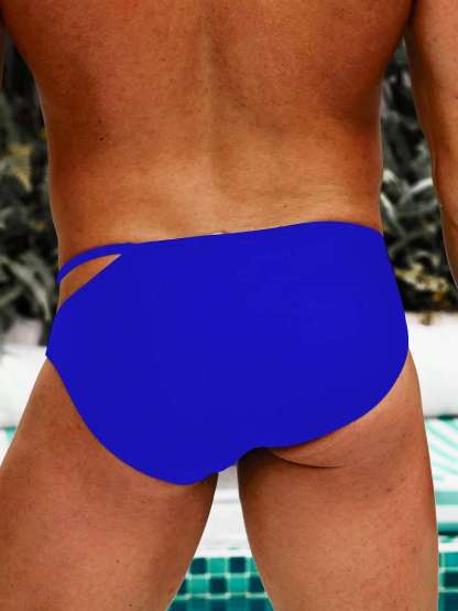 Cut Out Swim Brief-Waves And Trunks