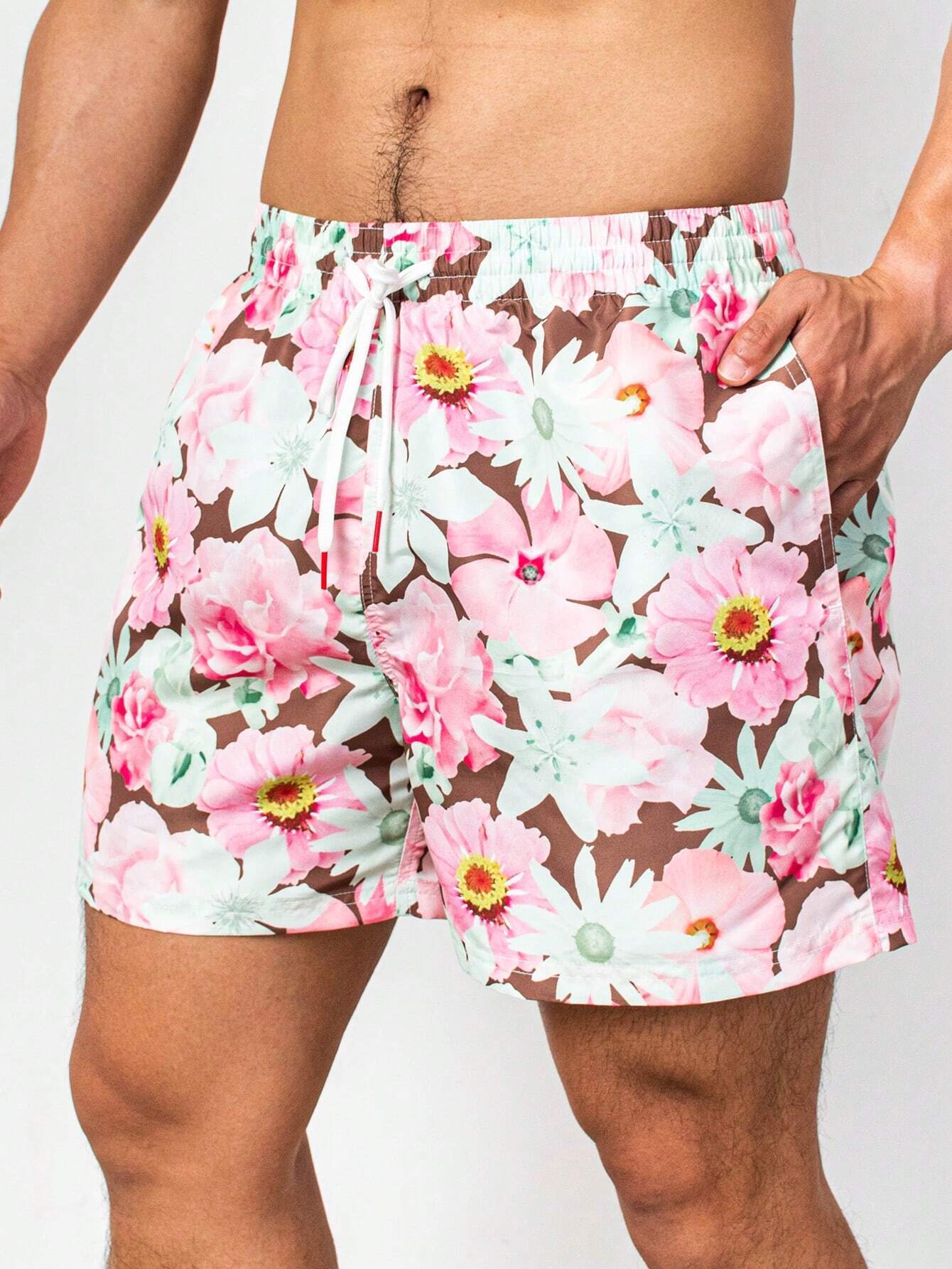 Floral Print Shorts-Waves And Trunks