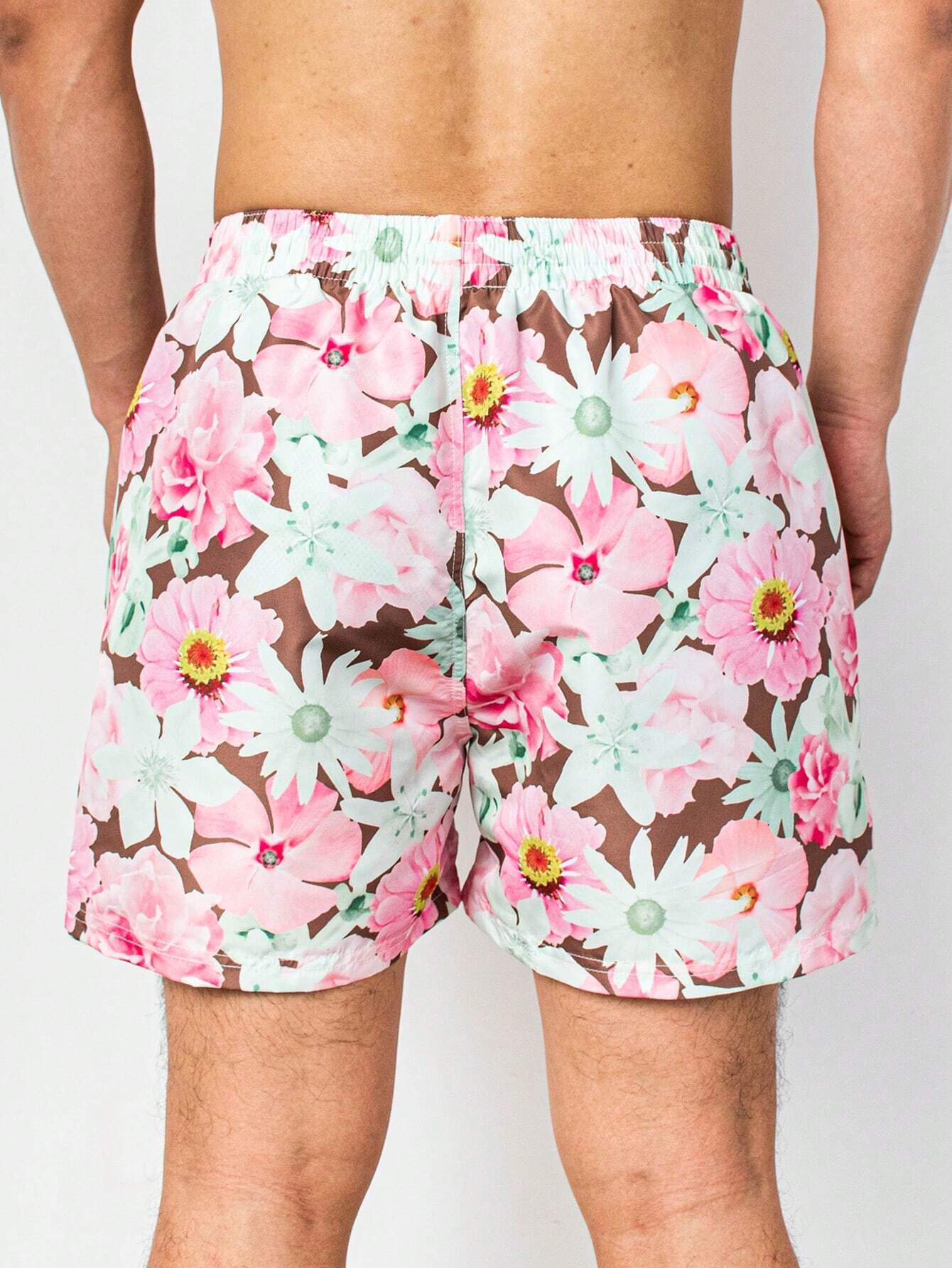 Floral Print Shorts-Waves And Trunks